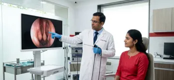Clear, magnified endoscopic view