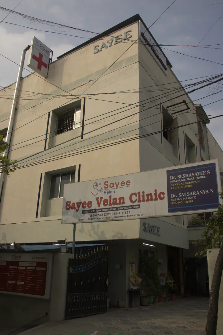 Sayee Velan Clinic
Madipakkam